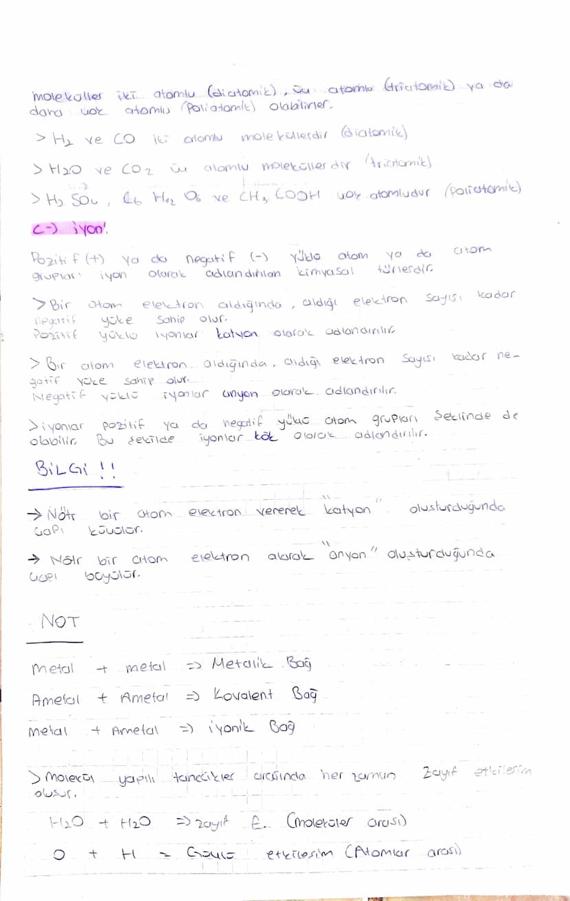 -METALIK
AMETALL Özellik-
elektron verip Pozitif. yüklü iyon (katyon).
elektropozitiflik Veya metalik özellik denir.
-Herhangi bir elementin