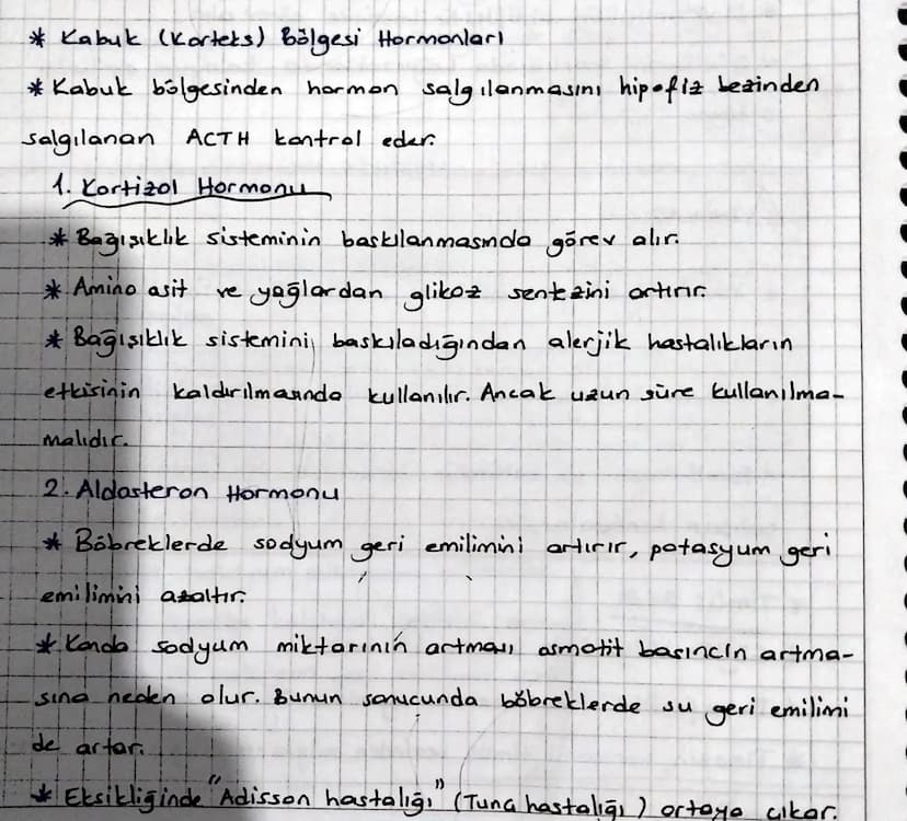 * ENDOKRIN SISTEM
Denetleyici ve düzenleyici sistemin bir parçası da endokrin
sistemdir.
Endokrin sistem
endokrin bezlerden oluşur.
*Endokri