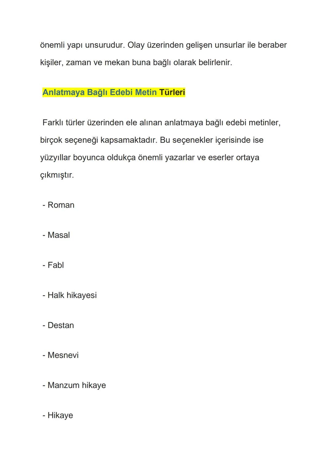 Milas Cumhuriyet Anadolu Lisesi
Metinlerin Sınıflandırılması
Metinler anlatım türlerine, kullanılan dilin işlevine, yazılış amaçlarına,
gerç