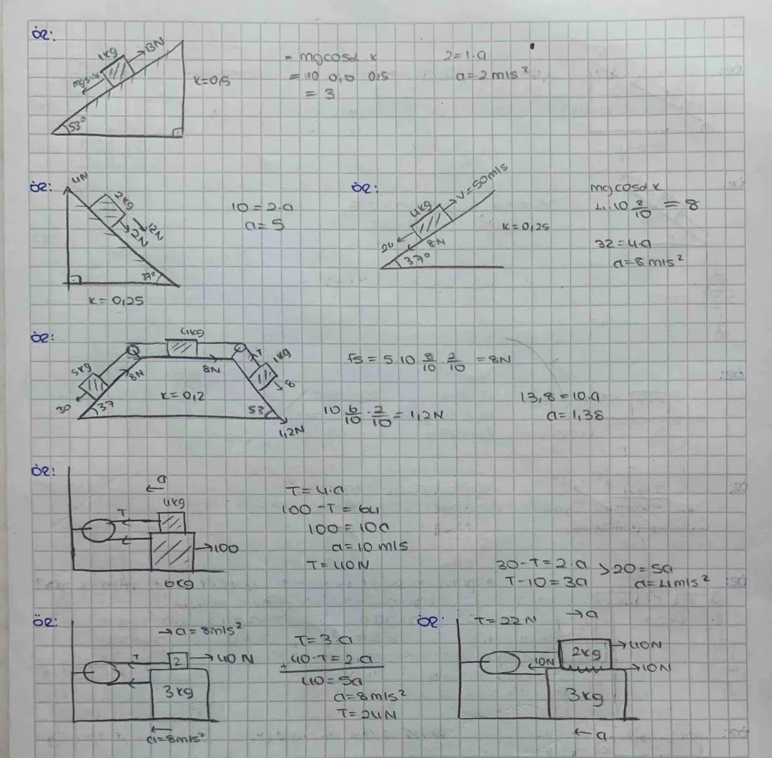 Newton Hareket Yasaları
1) Eylemsizlik
Cismin bulunduğu durumu korumak istemesidir. Yani cisim narevetllyse hare,
cetine, duruyorsa aurmaya 