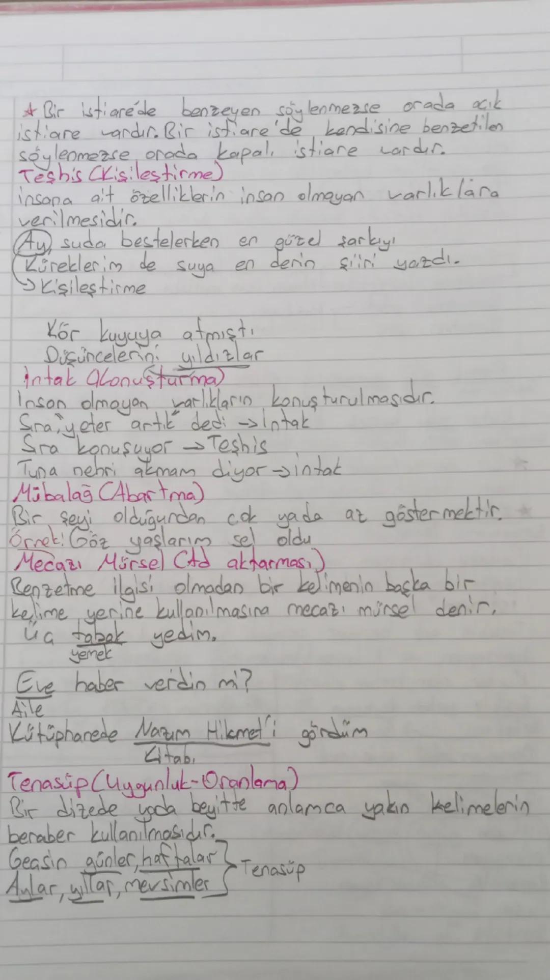 502 Sanatlar, (Edebi Sana Har)

ifadeye gua katmak, anlatımı zenginleştirmek sözün
etkisini anlatmak az şeyle aok sey anlatmak için
söz sana