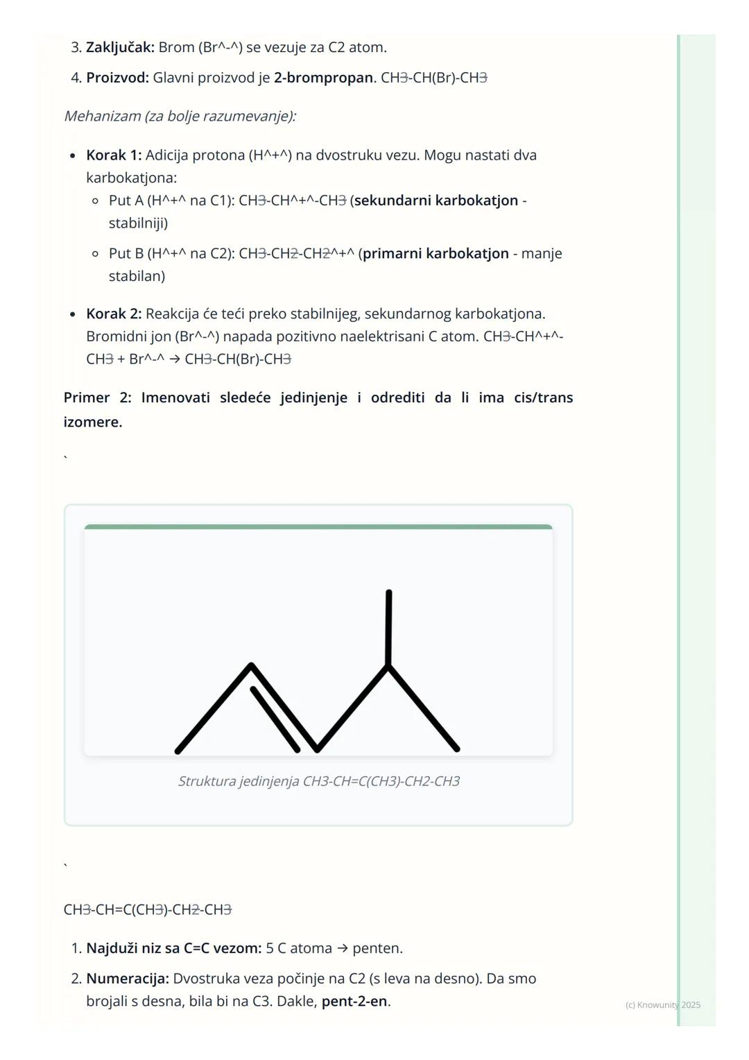 # Alkeni i alkini

Uvod u alkene i alkine

Alkeni i alkini su nezasićeni ugljovodonici. To znači da sadrže bar jednu
dvostruku (C=C) ili tro
