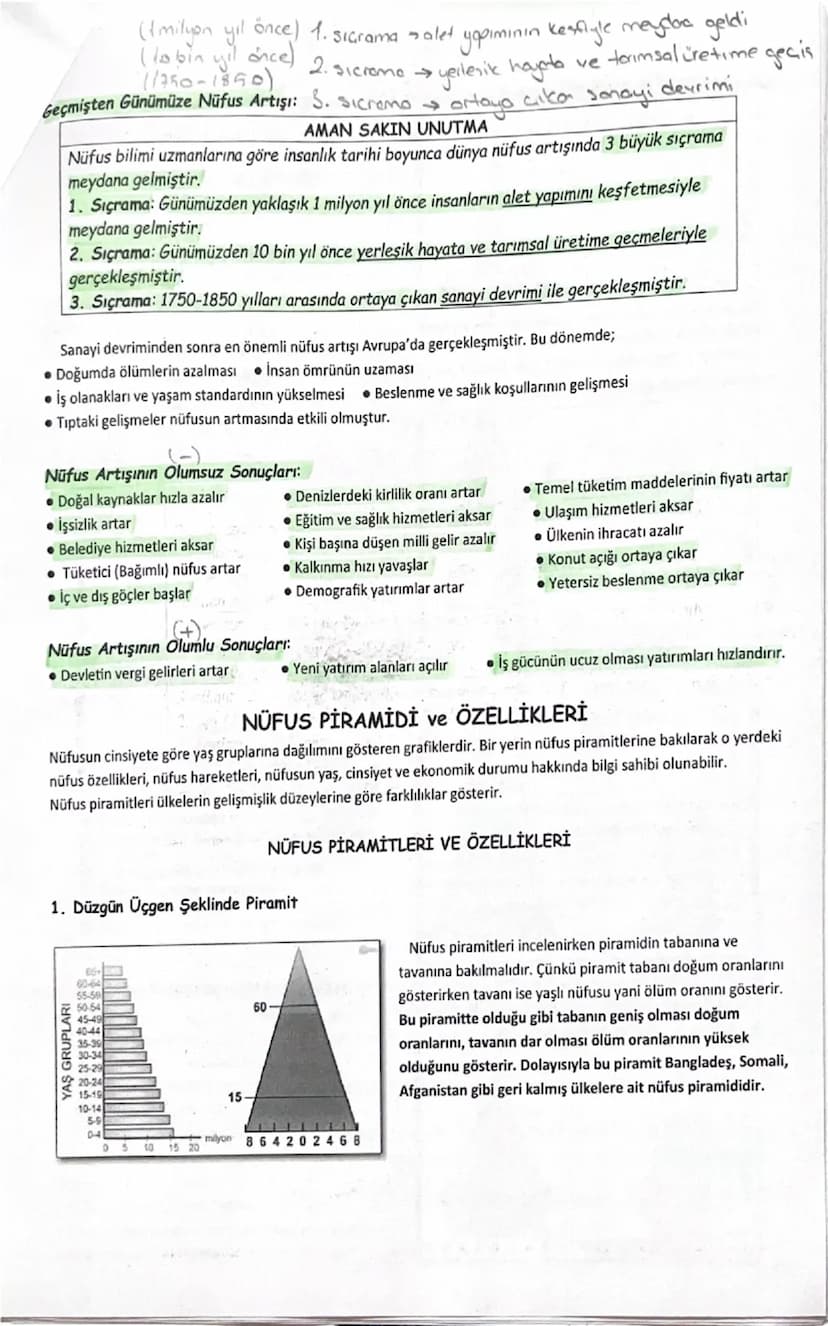 # NÜFUSUN GELİŞİMİ, DAĞILIŞI VE NİTELİKLERİ
Sınırları belli bir alanda yaşayan insan sayısına nüfus denir. Genel nüfus sayımının amacı sayım