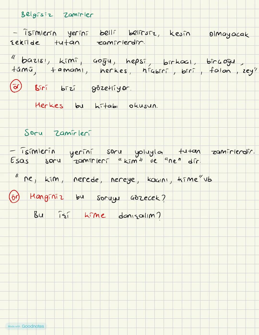 # ZAMİRLER (ADILLAR)
- Tsim olmadığı hâlde isim gibi kullanılan , isimlerio / yerini tutan Kelimelere zamir denir.

a) Sözcük halindeki zami