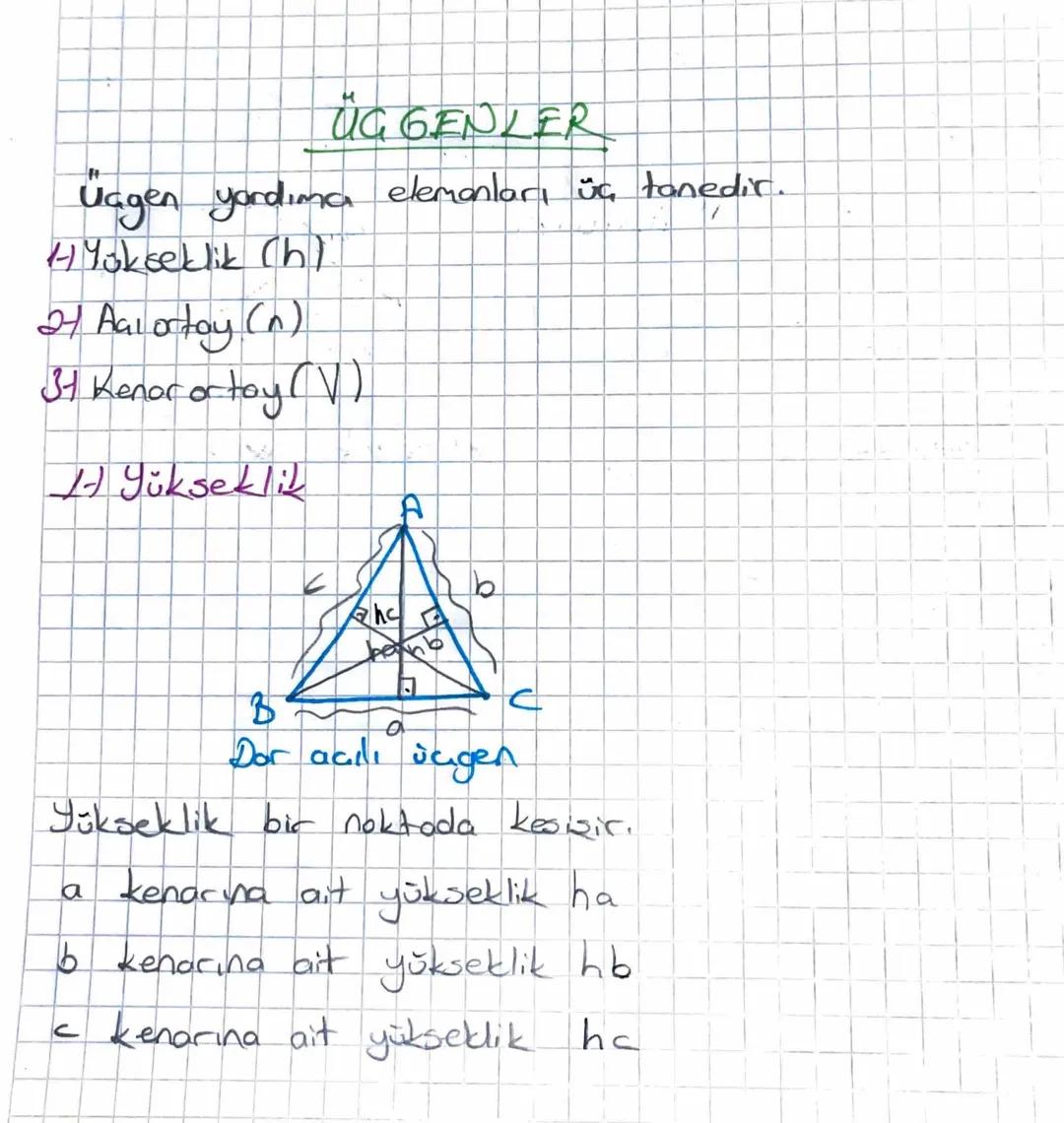 ÜGGENLER
lagen yardıma elemanları üç tanedic.
4 Yükseklik (h)
27 Aal ortoy (n)
St Kenor or toy (V)
H- Yükseklik
2/8
A
0
В
a
Dor acılı jagen.