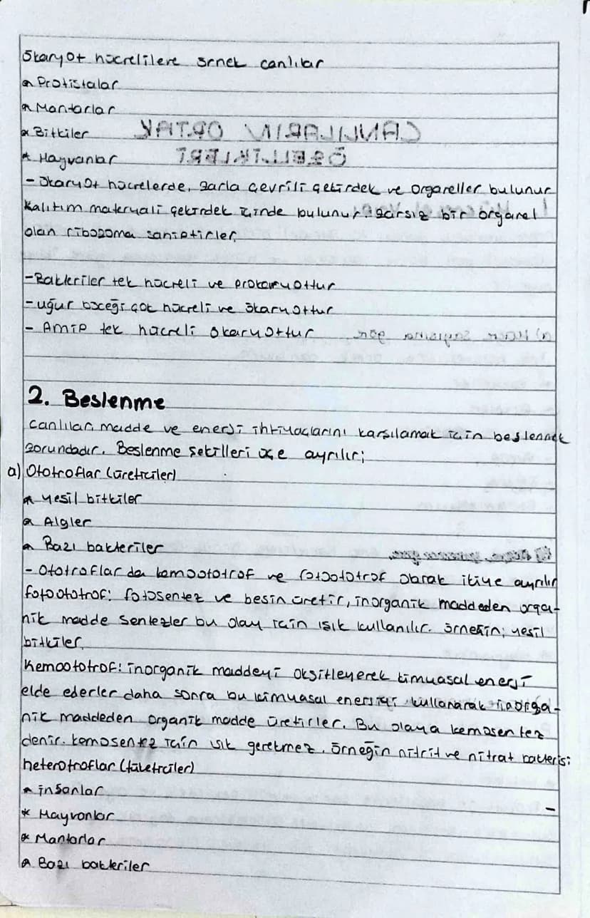CANLILARIN ORTAK
52ELLIKLERT
1. His cresel yapı
Organizmaların yapısal ve işlevsel birimlerine hücre adı verilir.
Macresel
Suure say isina
v