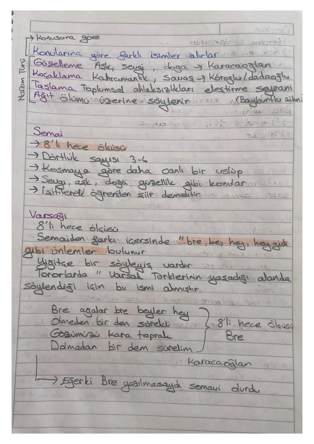 # Anonim Halk Şiiri

→Anonimlerdir

→ Yarım uyak ile oluşturulmuştur + cinaslı uyak, redig

→ Sade bir dil

→ Halkın ortak duygu ve düşüncel