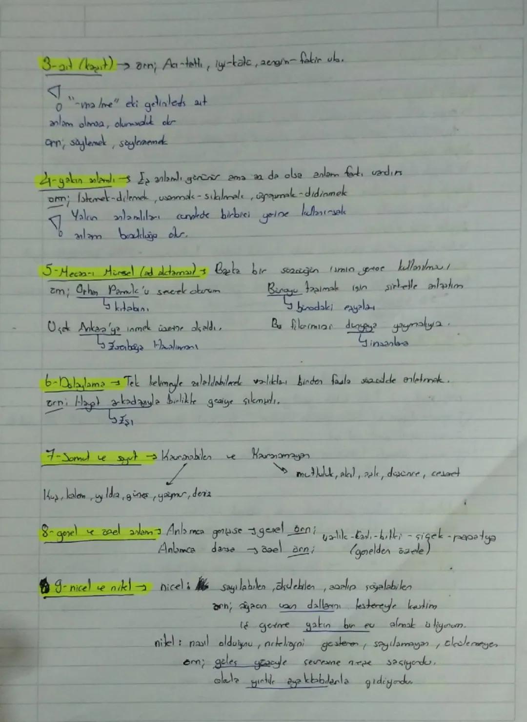 Anlam bakımından
SO2CÜKTE ANLAM
↓
Anlam ilukis balamindan
Saa bekler
yansıma Jadeys
gerçek anlam
Jes antemal
ad aktann
yen anlam
sestes
dala