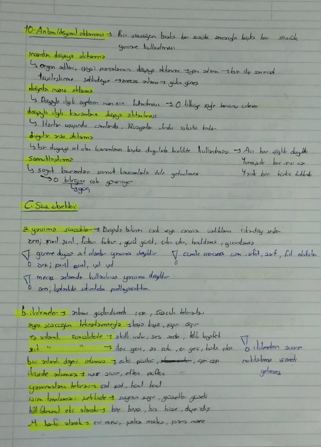 Anlam bakımından
SO2CÜKTE ANLAM
↓
Anlam ilukis balamindan
Saa bekler
yansıma Jadeys
gerçek anlam
Jes antemal
ad aktann
yen anlam
sestes
dala