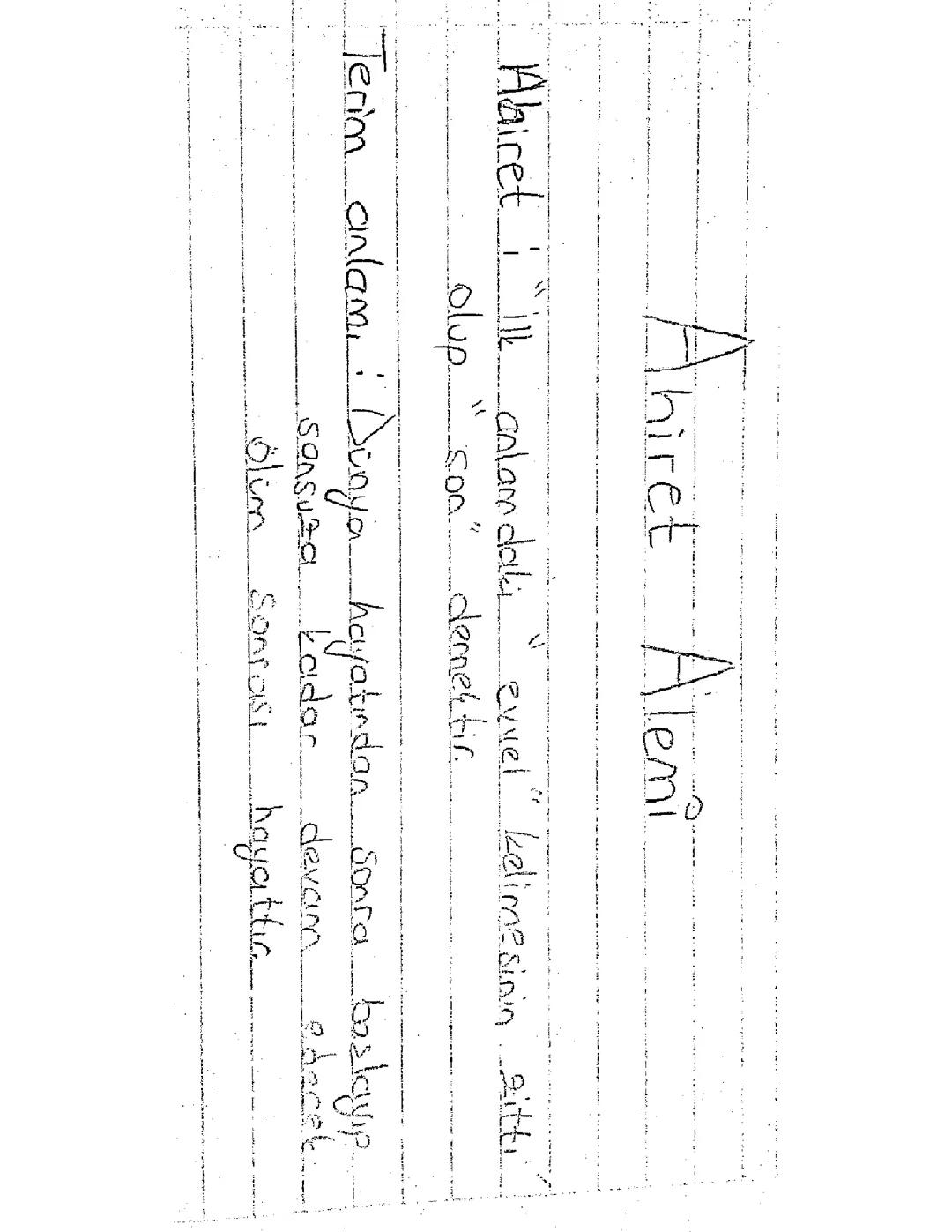 Ahiret Âlemi Hakkında Bilgilendirici İçerik