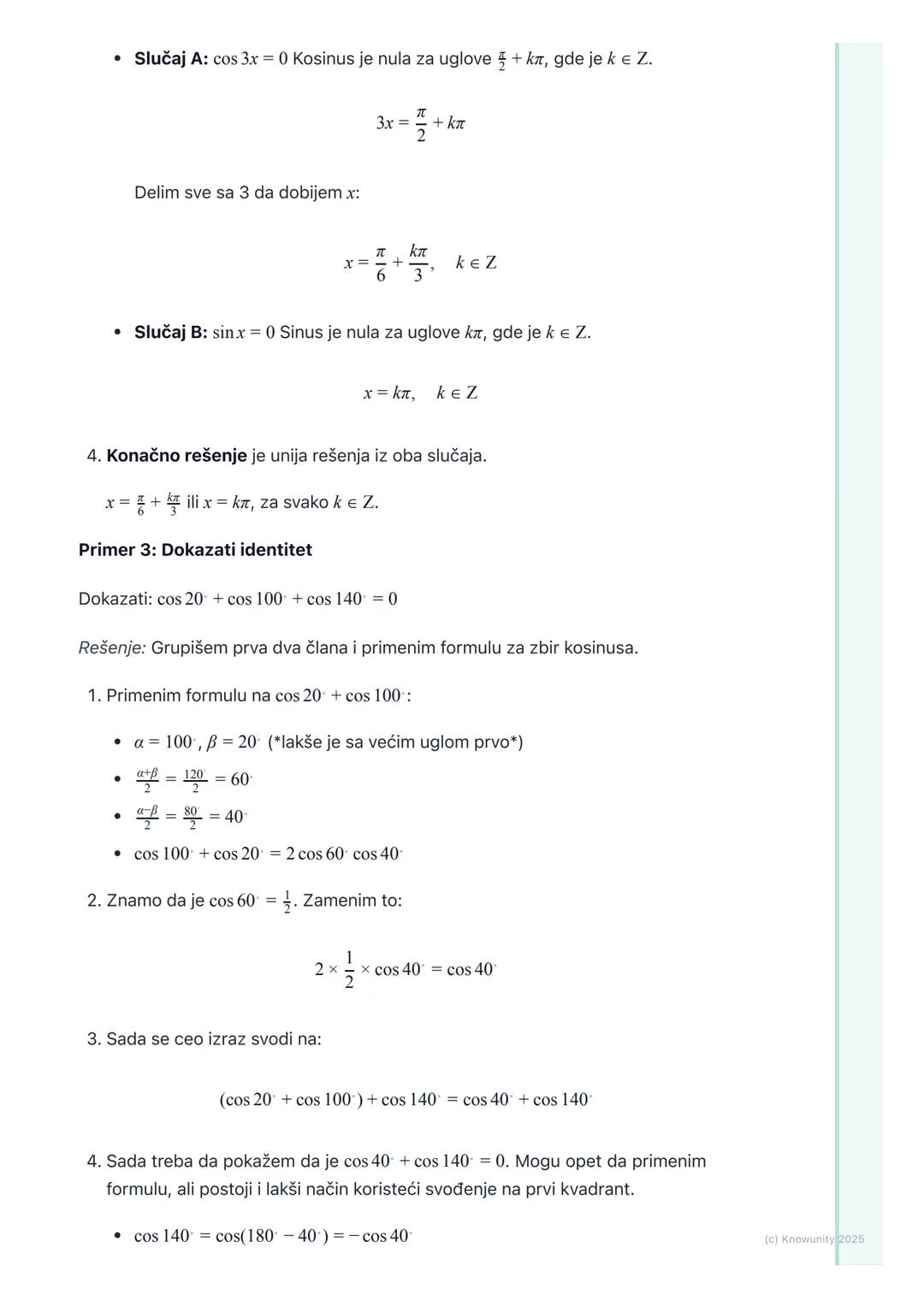 # Formule transformacije zbira i
razlike u proizvod i obrnuto

Uvod i značaj formula

Ove formule su jako važne jer nam omogućavaju da zbiro