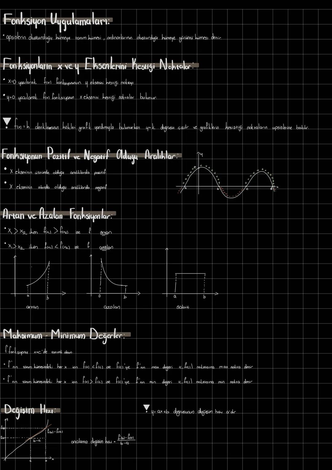 # Fonksiyon Uygulamaları.
*apsislerin olusturduğu hümeye tanım bümesi, ordinatlarının oluşturduğu hümeye görüntü hümesi denir

# Fonksiyonla