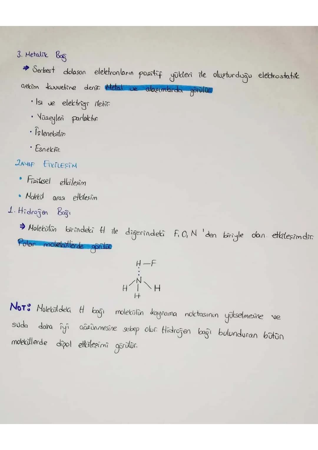 KİMYASAL TÜRLER
ARASI ETKILESIMLER
KIMYASAL TORIER ARASI ETKİLEŞT
Goal Etkileşim
Zayıf Etkileşimler
Wan der Walls
Kuvveti
Hidrogen
Bagi
↓
Ty