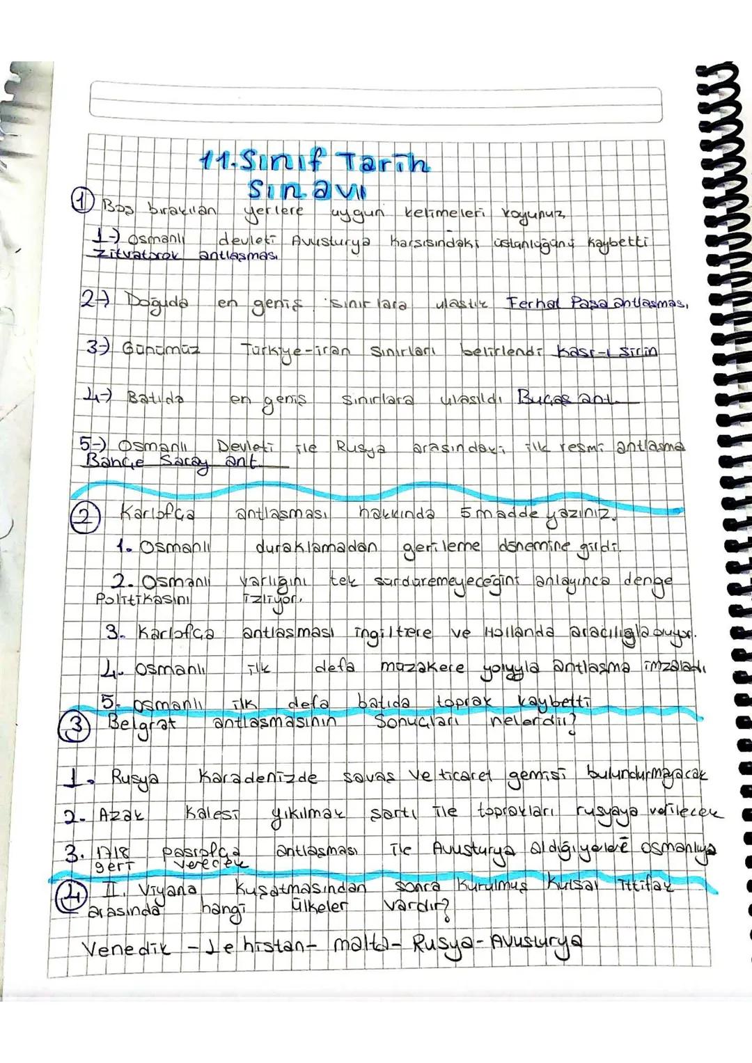 ##### 5 Ordunun başına Sefere çıkmayan ilk padişah kimdir?
II. Selimdir.

##### 6 zītvatarok antlaşması nedir? Önemi nedir? Açıklayınız.
Zit