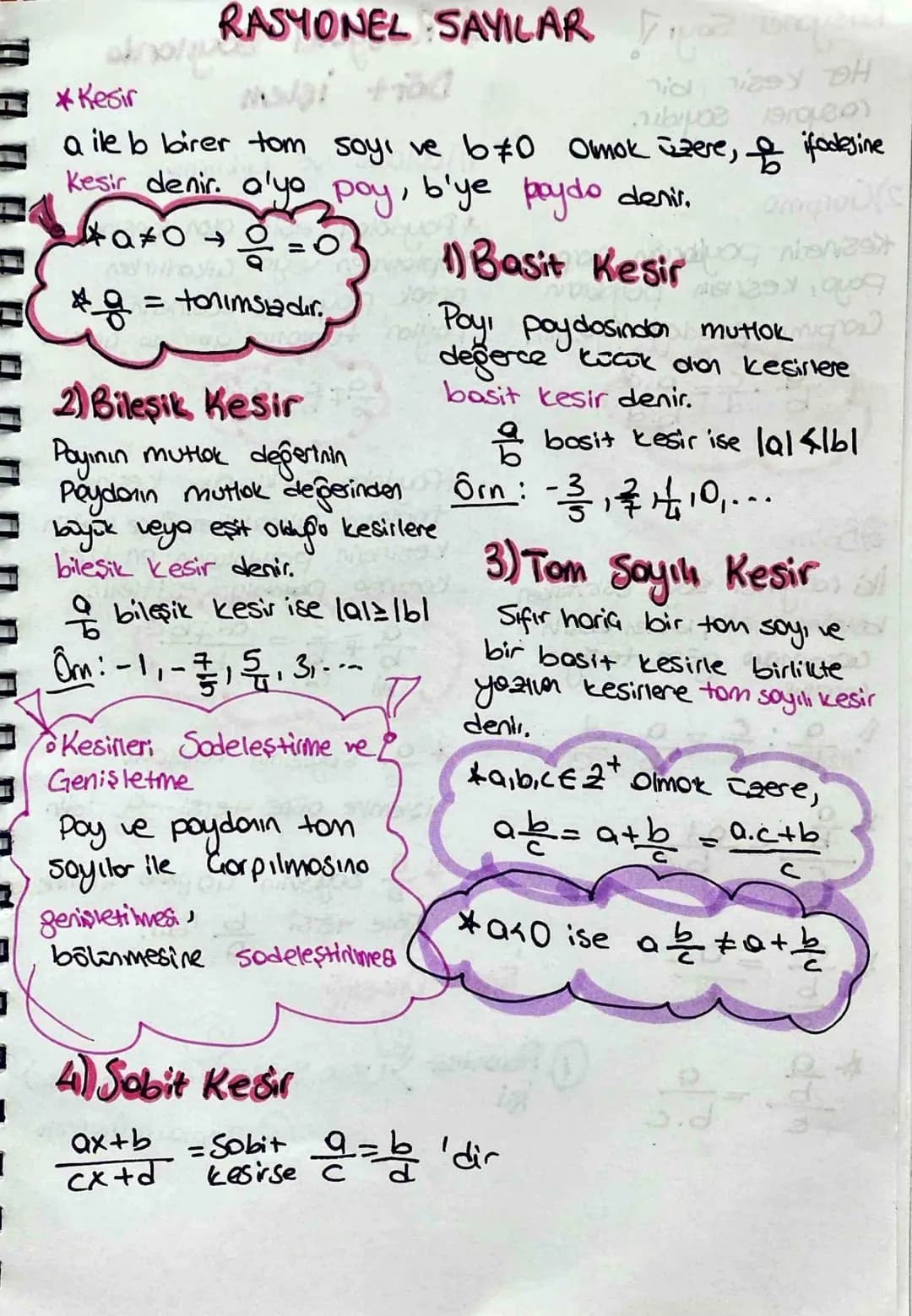 yayımlanamaz.
den izni olmaksızın elektronik -
dyinları'na aittir. Kısmen de ol<> -'
*Kesir
RASYONEL SAYILAR
ia and H
ՈՐ
a ile b birer tom s
