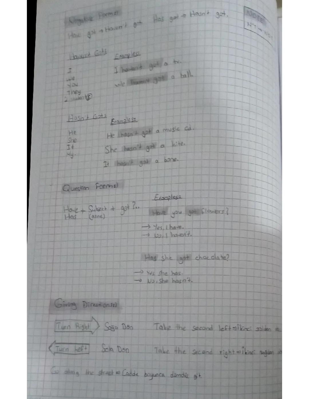 9. Sınıf İngilizce Ders Notları: En Güncel ve Detaylı Notlar