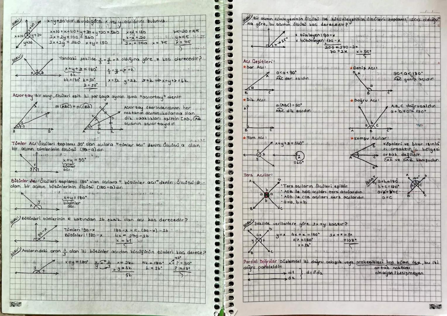 2=30
SORU
oh+
x+10+30
y+20
SORU
-x-y=20'dir. Buna goce x vely agılarını bulunua.
x+10+x+40 + y +30 +y+20=360
2x+2y+ 100 = 360
2x+2y= 260 x+y