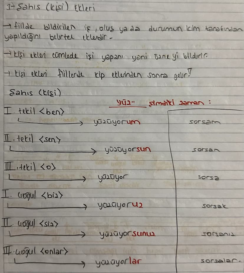 SOUKTE YAPI
Soncugun en
Turcaede
küçük
ve
el
anlamlı yapı taşına kōk denir.
cokler isim kōkū
we fill kökü olarak ikiye ayrılır.
masdar eti o