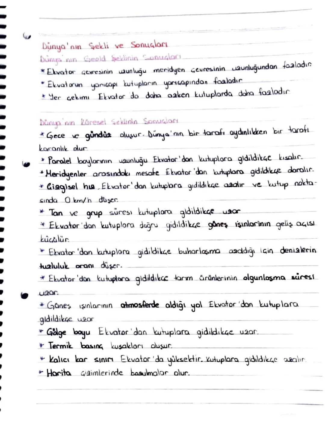 Dünya’nın Şekli Ve Sonuçları Dünya’nın Yıllık Haraketi Ve sonuçları