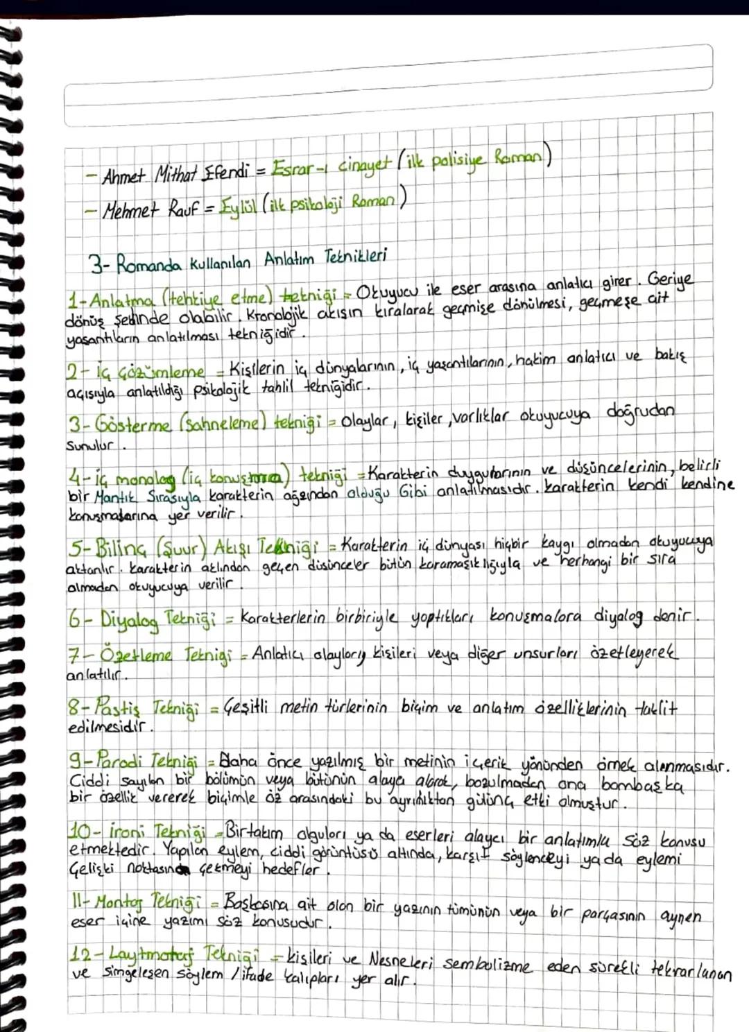 ROMAN
1. Romanın Özellikleri
Hem gerçekliğin hem de duş gücünü ürünüdür,
Gözleme yer verilir.
- Yapı unsurları; olay, kişi, yer ve zamandır.