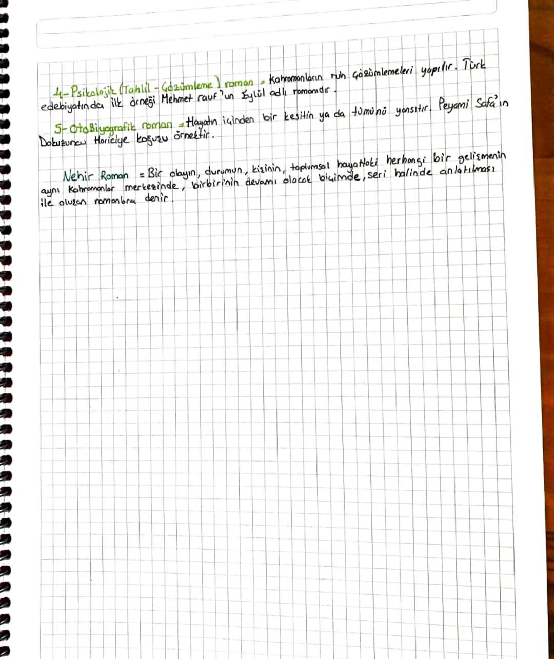 ROMAN
1. Romanın Özellikleri
Hem gerçekliğin hem de duş gücünü ürünüdür,
Gözleme yer verilir.
- Yapı unsurları; olay, kişi, yer ve zamandır.