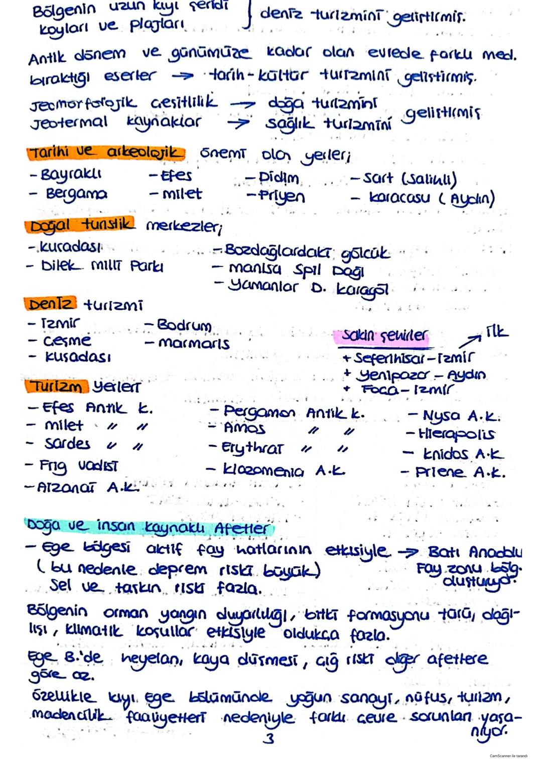 Ege Bölgesi coğrafyası
Yerleşme
-
Bu durum yerleşmenin eski gosterir
Ege bölgesi doğal ve beşeri coğ. özellikleri neticesinde
geçmişten günü