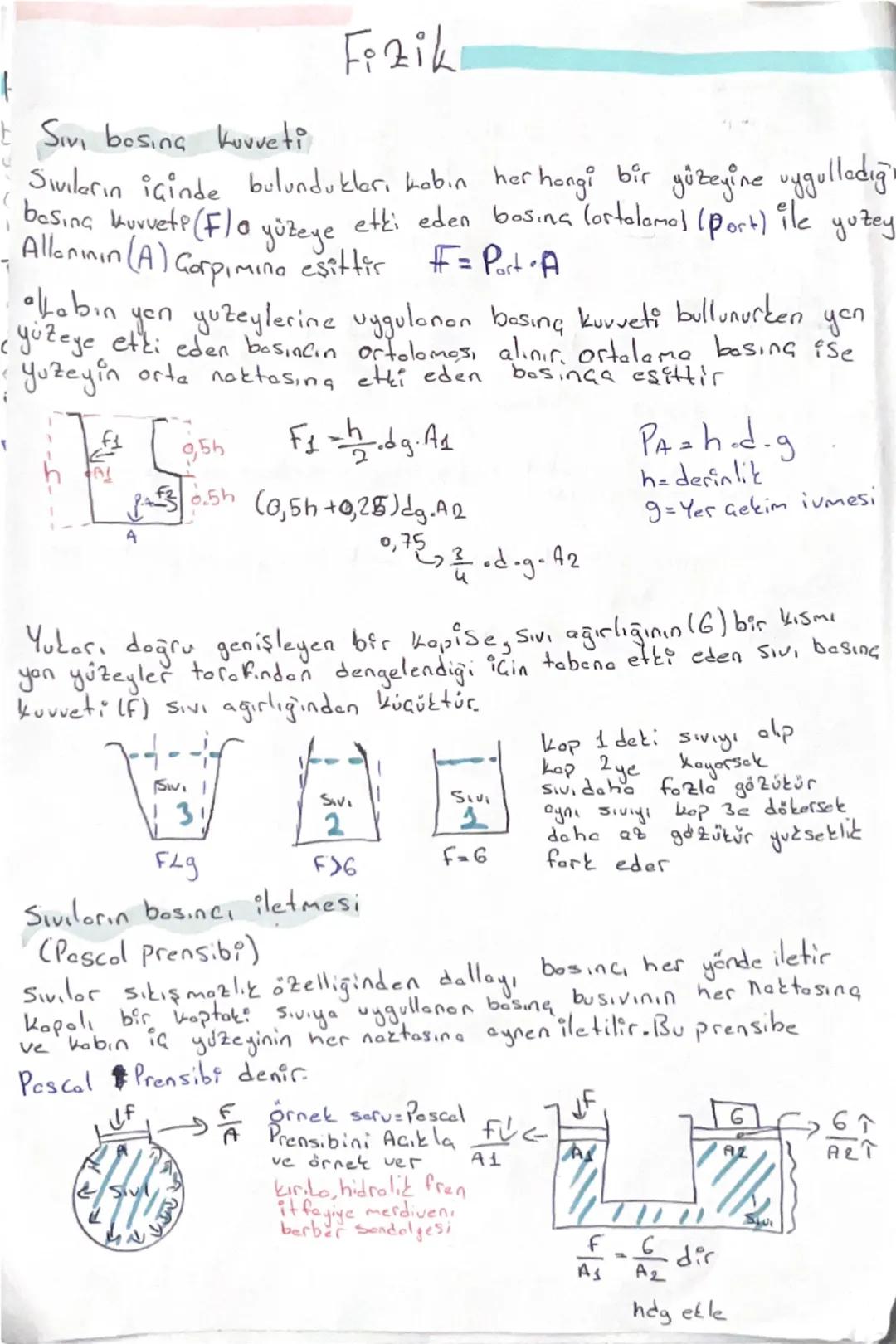 Fizik bosinal

basına (P)-birim Yuzey alanına etti eden dić
Kuvvete denir. Bosına skolerdir


F



F= Newton (N) P= Dik kuvet














