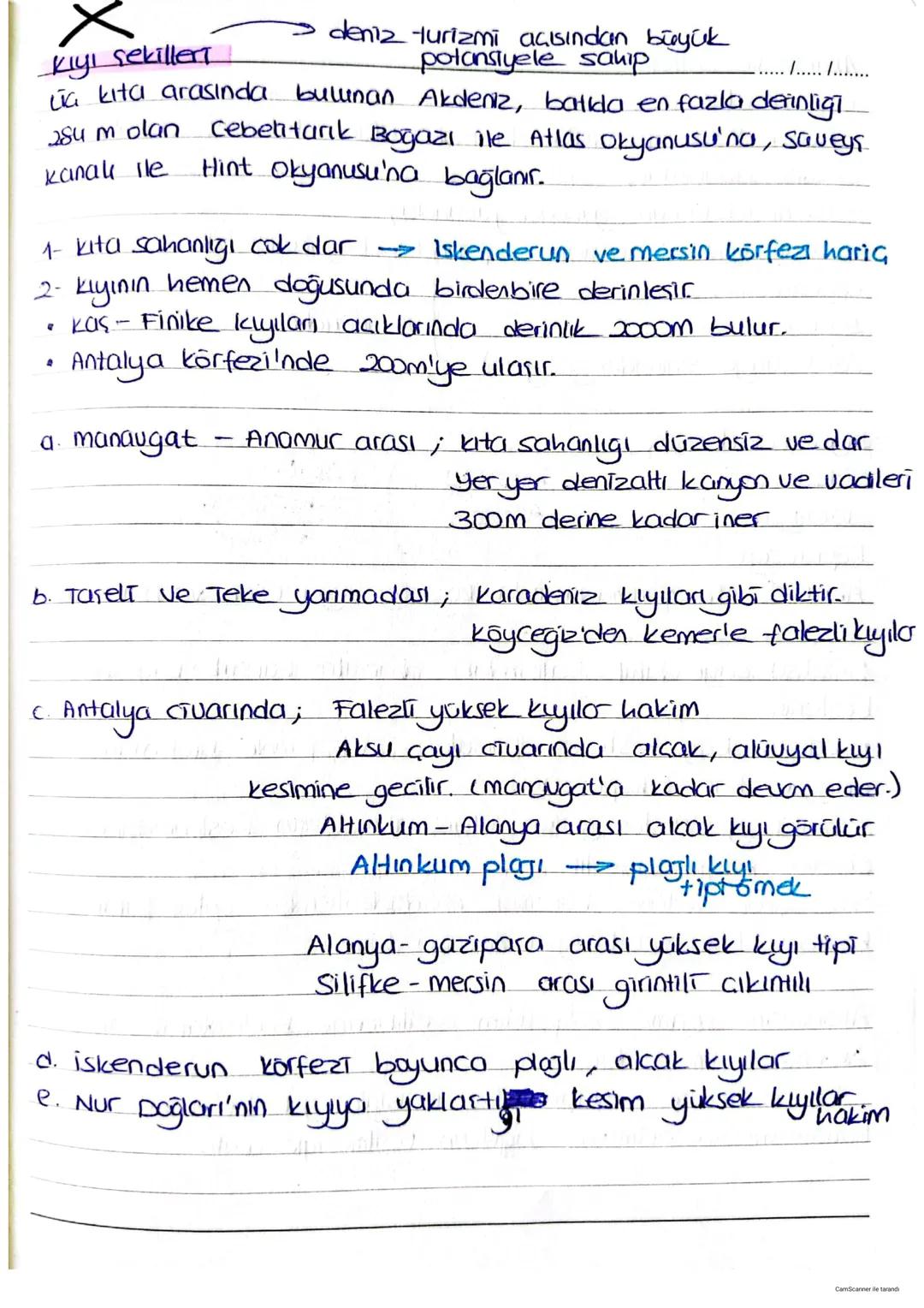 I AKDENİZ COĞRAFYASI 1. HAFTAL
a) JEOMORFOLOJİ (yüzey sekillen)
1. Dağlar
Bolgenin ana çatısını oluşturan toros Dağları;
Alp kiurim kusağını