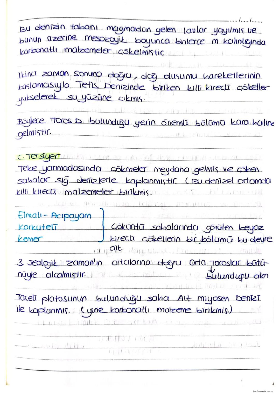 I AKDENİZ COĞRAFYASI 1. HAFTAL
a) JEOMORFOLOJİ (yüzey sekillen)
1. Dağlar
Bolgenin ana çatısını oluşturan toros Dağları;
Alp kiurim kusağını