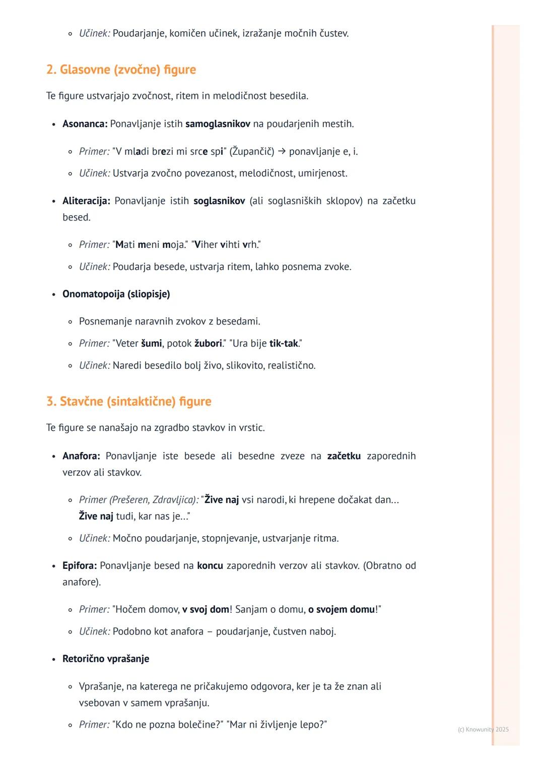 # Retorične Figure in Slogovna
Sredstva

Uvod v retorične figure in slogovna sredstva

To so v bistvu "orodja", ki jih pisatelji in govorci 