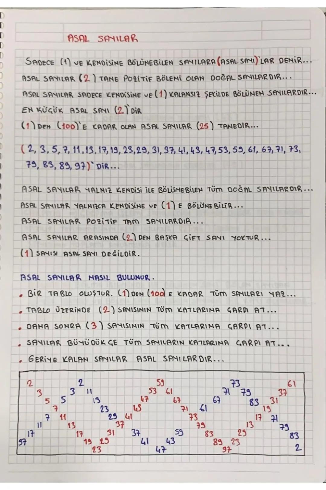 # ASAL SANILAR

SADECE (1) VE KENDİSİNE BÖLÜNEBİLEN SAYILARA (ASAL SAYI) LAR DEMİR...

ASAL SAYILAR (2) TANE POZİTİF BÖLENİ OLAN DOĞAL SAYIL