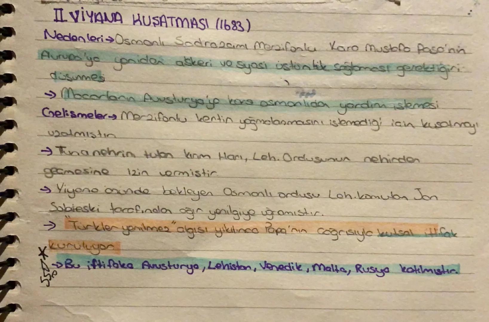 ILVIYANA KUSATMASI (1683)
Nedenleri Osmonk Sadrazami Merzifonla Karo Mustofa Pasonin
Aurups'ye yonidan askeri ve syasi ustontik sagtomast ge