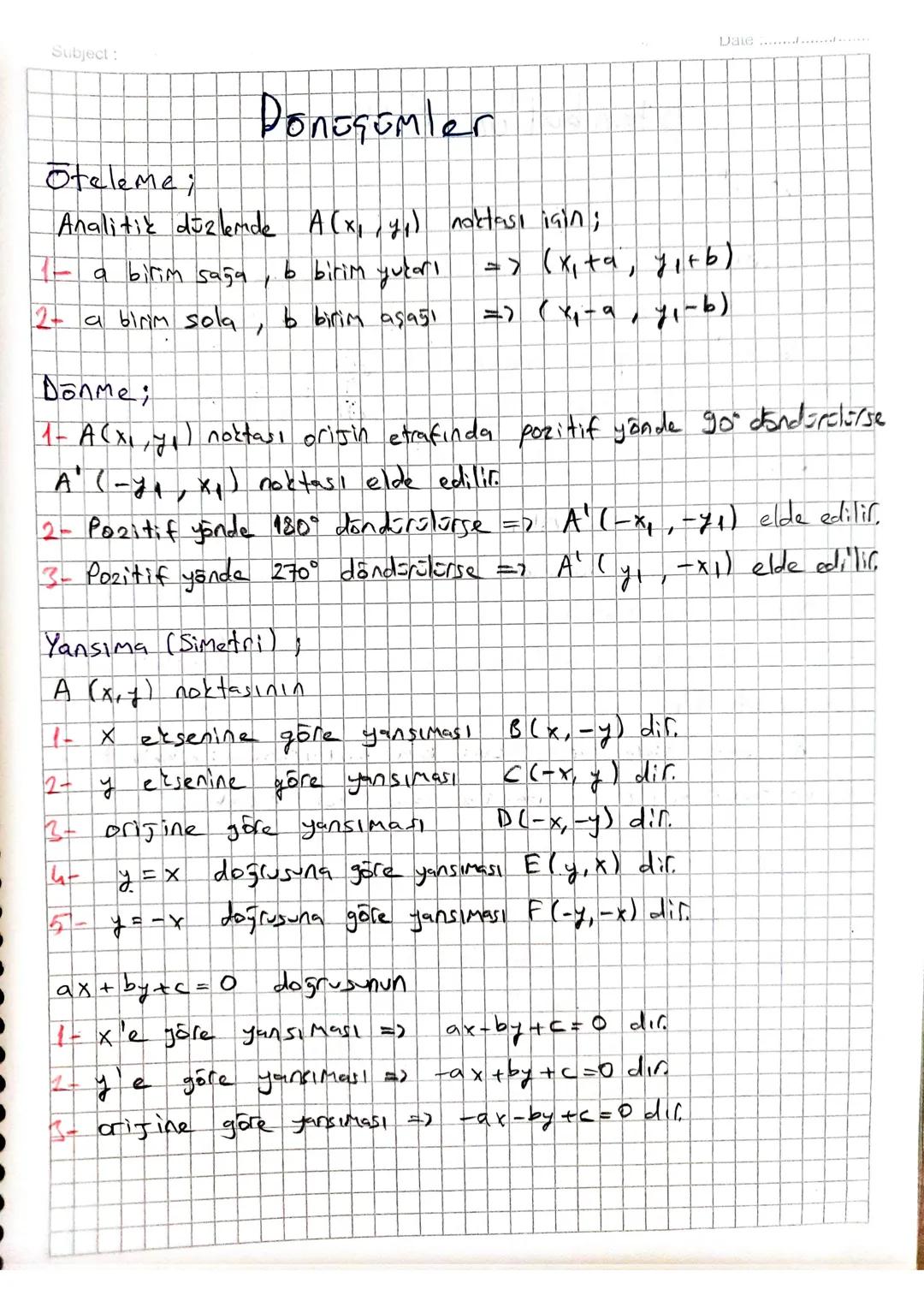 rect:
Kosinus Teoremi,
B
J
10
D
Date :................
Kenor uzunlukları a, b, c birim
dan
ABC uegeninde;
>a² = b²+c² 2b.c. CosÂ
111
J
A
b² 