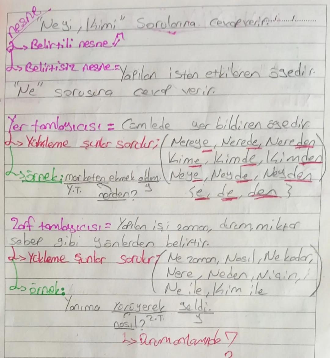 # CÜMLENİN ÖGELERİ

Temel
ögeler
-Yüklem
-özne

/Temlegler Yarduna
ögeler Belirtili N.
YÖNTEM:
NIEM - Nesne Belirtisier

Geraek aynı
aizli ö