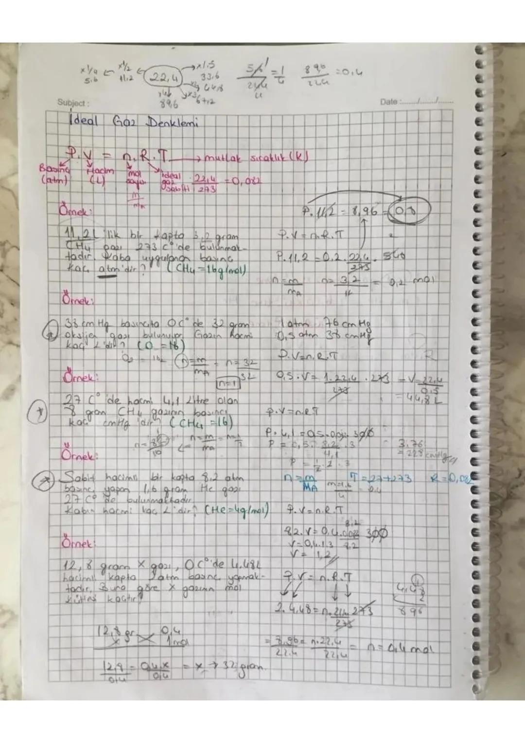 Subject
Iml = lcm³
100mL-01L
Date
GAZLARA
Gazların Genel Özellikler.
Maddenin en düzensiz halidic.
Sk Bulunduklan kabin harmini ve şeklini a