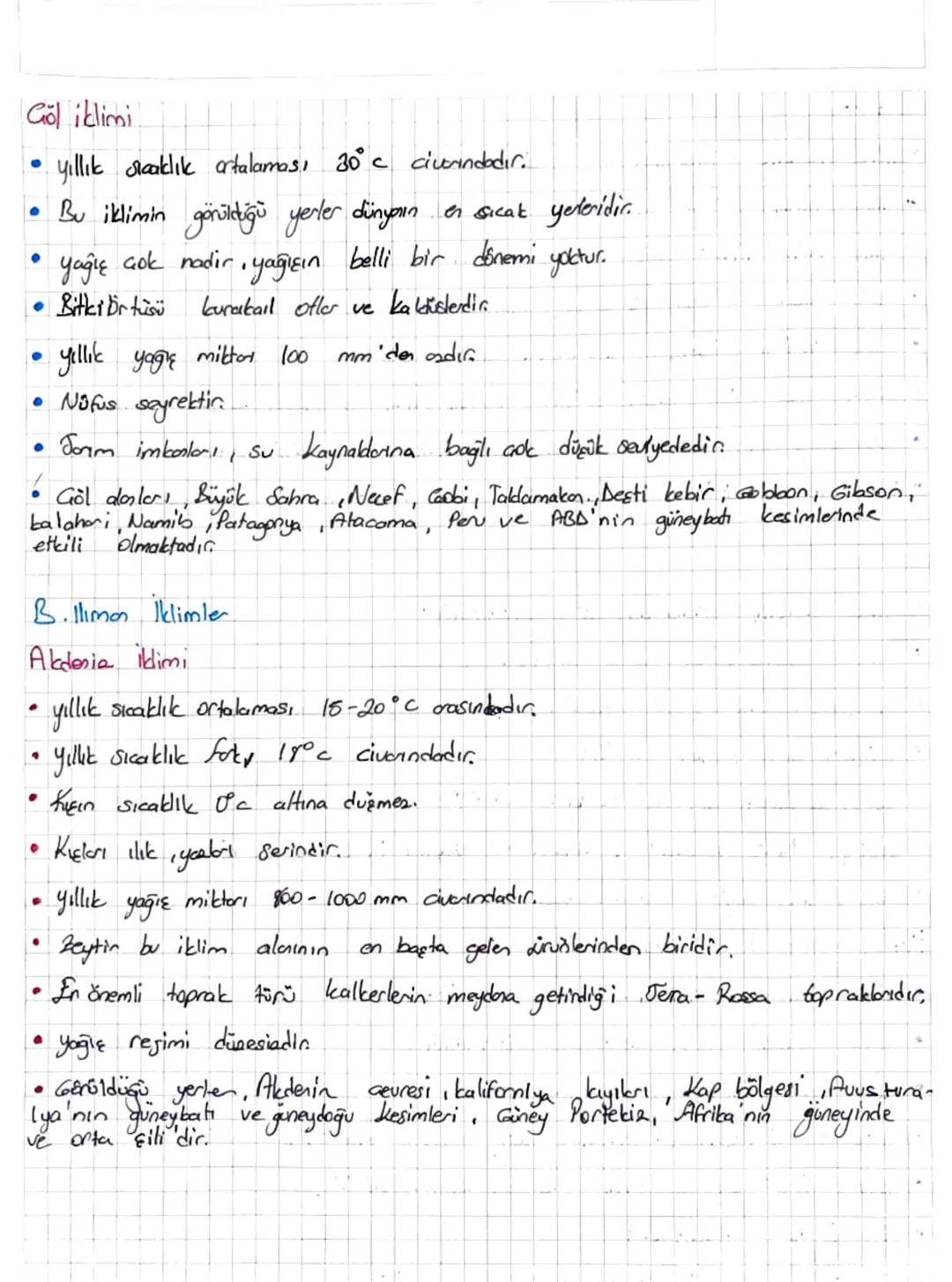 ## TKLIMLER

A.Sicak iklimle

Ekvatoral iklim:

*   yıllık ortalama Sıcaklık 25°C'nin üzerindedir.
*   yıllık yağış miktarı 2000-3000 mm div