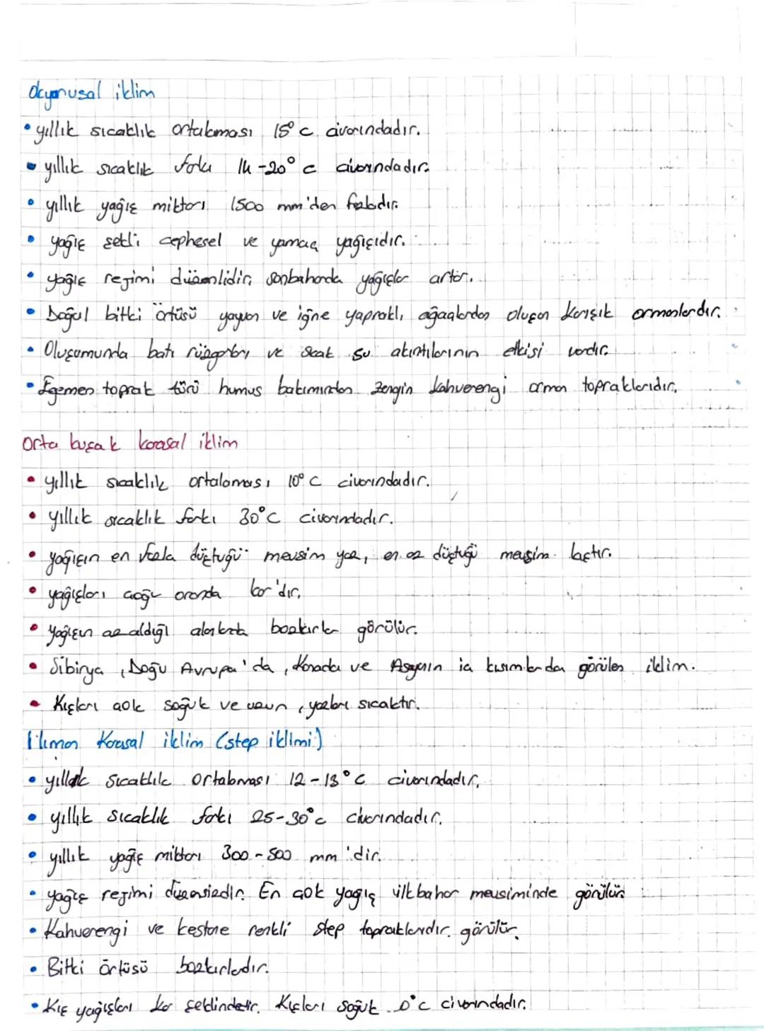 ## TKLIMLER

A.Sicak iklimle

Ekvatoral iklim:

*   yıllık ortalama Sıcaklık 25°C'nin üzerindedir.
*   yıllık yağış miktarı 2000-3000 mm div