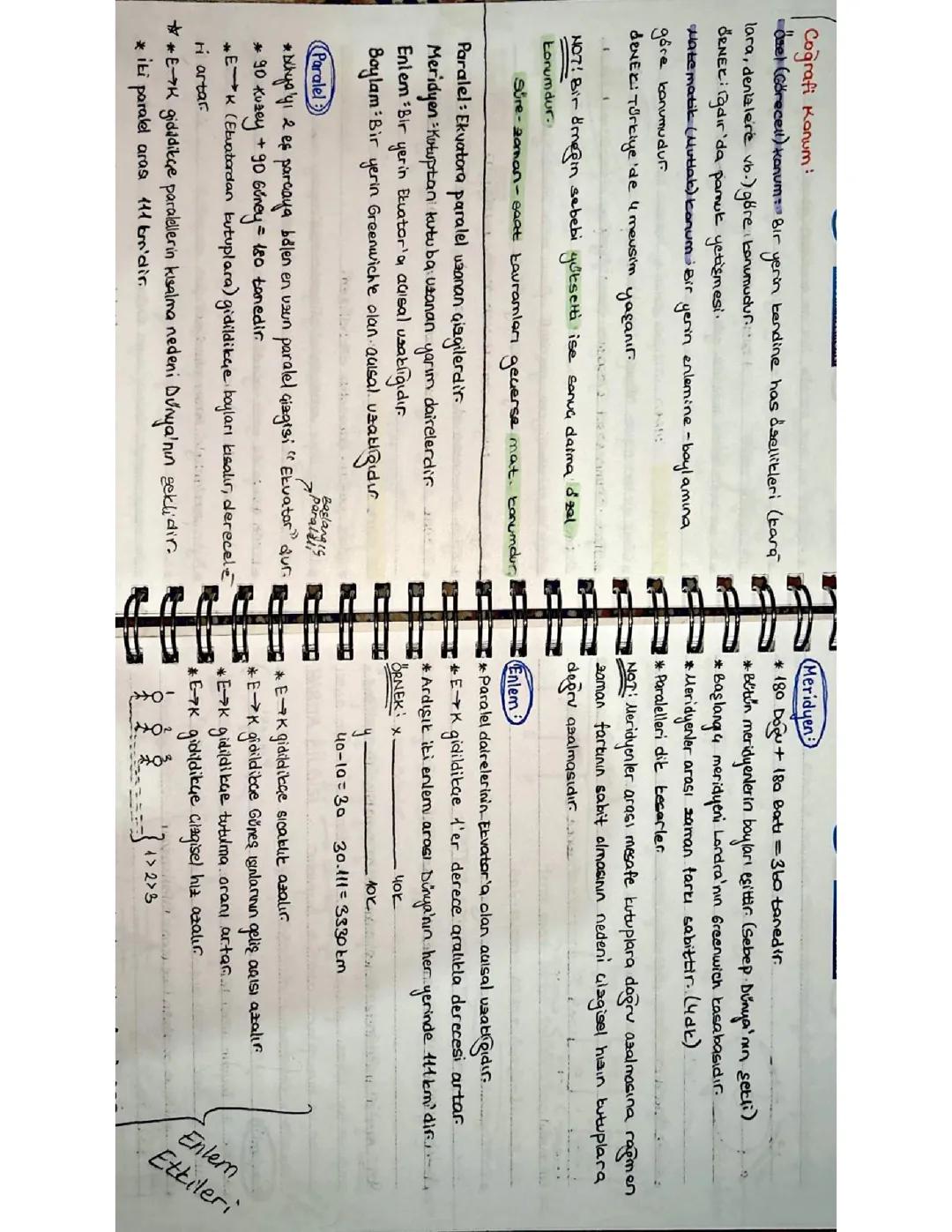 TYT COĞRAFYA COĞRAFİ KONUM