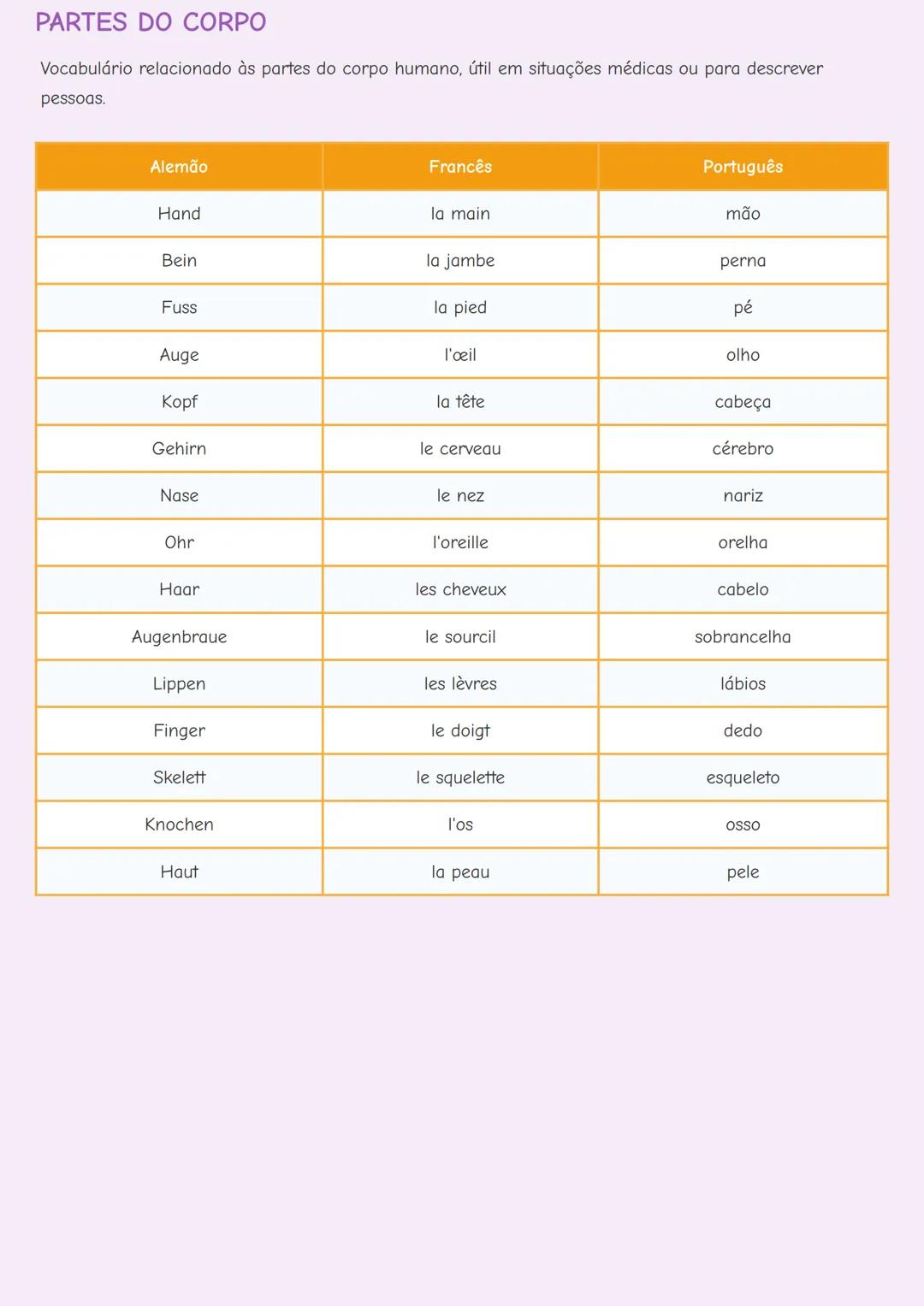 # VOCABULÁRIO BÁSICO EM ALEMÃO E FRANCÊS

INTRODUÇÃO

Aprender um novo idioma começa com o domínio do vocabulário básico. Este guia apresent