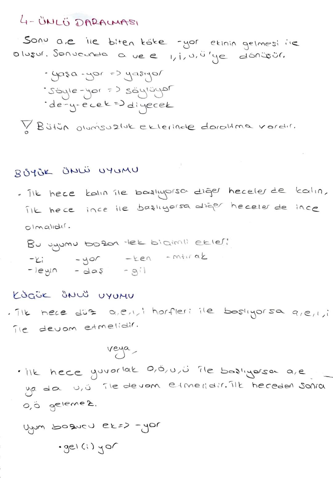 ~ÜNLÜLERLE ALAKALI SES OLAYLARIN

1-ÜNCÜ TÜREMESİ
a) isme küçültme eki gelmesi ile oluşur.
gelmesi
İsim + Küçültme Eki
*   bir (i) cik
*   g