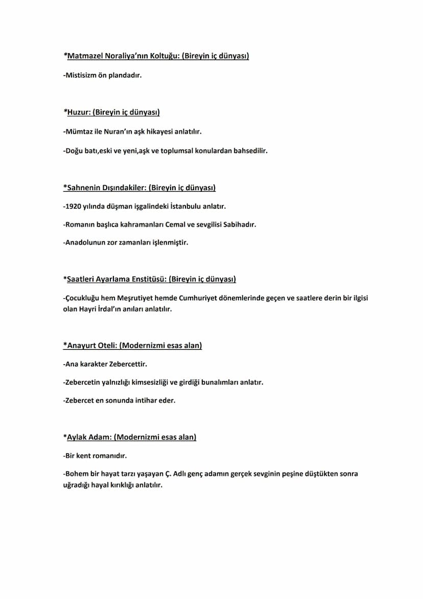 EDEBİYAT SINAVI ROMAN ÜNİTESİ DERS NOTLARI
1-)Kurtuluş savaşını anlatan 5 romanı yazınız. (Yazar yok)
-Yaban
-Ateşten Gömlek
-Vurun Kahpeye
