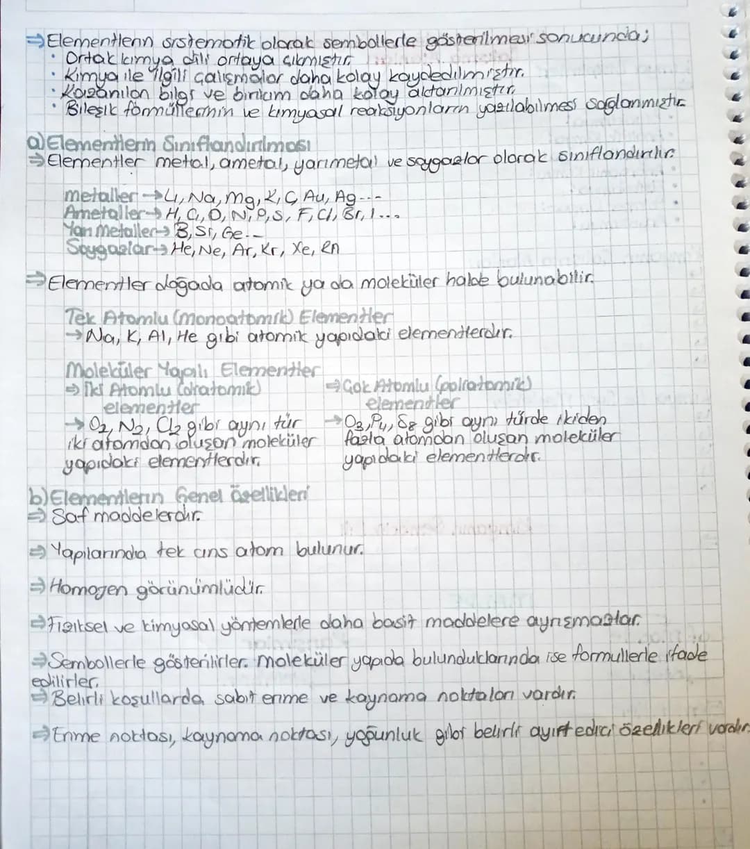 Kimyanın Sembolik Dili
Kütlesi, hacmi ve eylemsseliği olan her şeye madde denir. Madde safmodde
ve kanşımlar (saf olmayan madde) olmak üzere