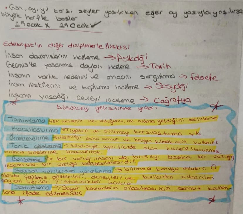 Edebiyat
Açık ileti: Gerçek anlamda ve ginisk hayatta kalandığımist kelimeler
ve yasor/sair in
Cümle
veya kelimelerinin borrami
Ortyle ileti
