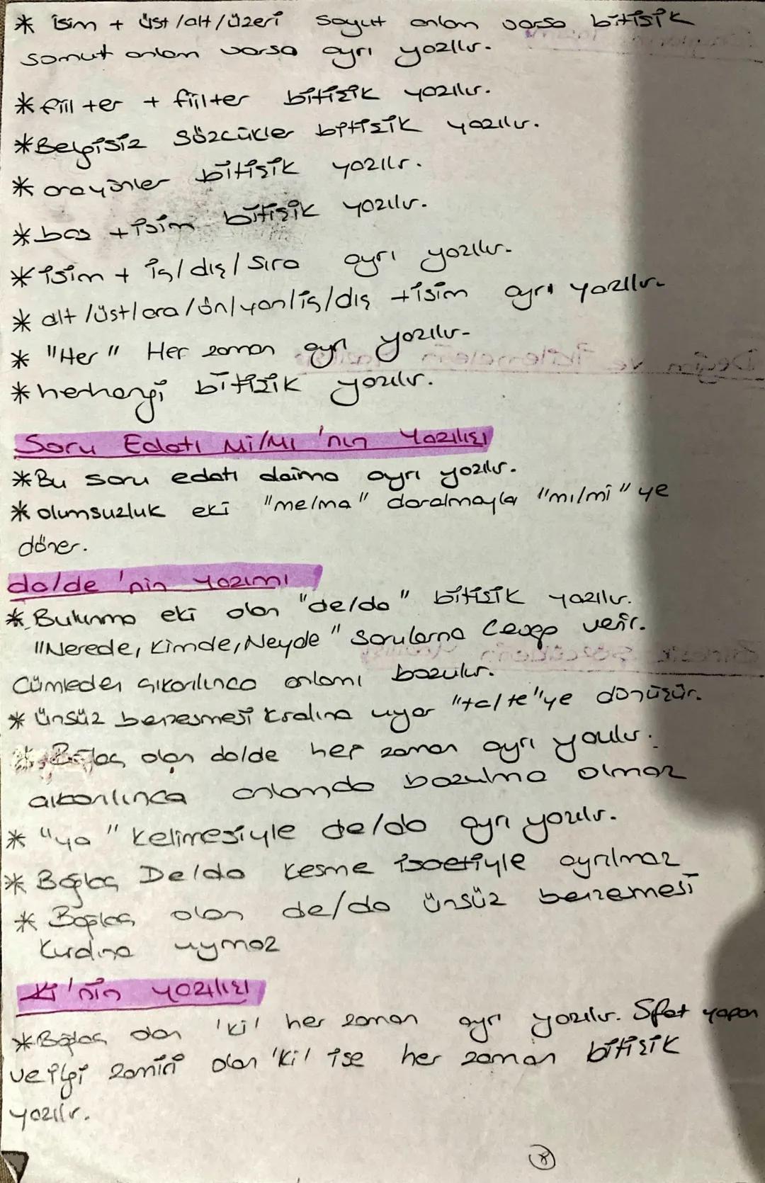 Yazım Kuralları
Büyük Harflein Kullanıldığı Yerler
→Cümle Büyük Harfle bastar.
*Cümle içinde tırnak veya you ayros isine alınan cümle
-ler b