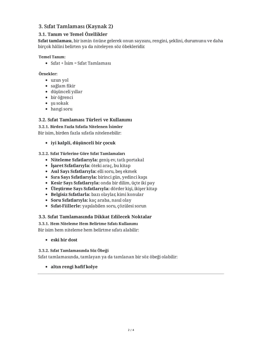 10. Sınıf Türkçe: Sıfat Tamlaması ve Dilbilgisi Kamp Takvimi
1. Giriş ve Genel Bakış
Bu özet, iki ana kaynaktan derlenmiştir:

- Kaynak 1: 1