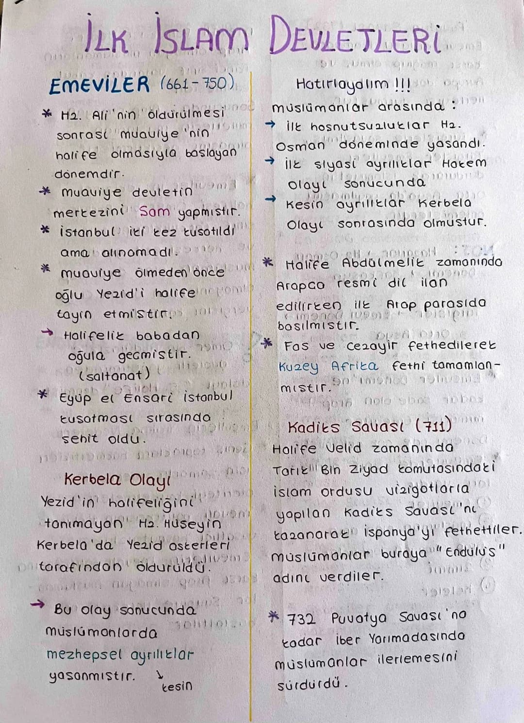 *
İLK İSLAM DEVLETLERI
EMEVILER (661-750)
* H2. Ali'nin öldürülmesi
sonrası muaviye 'nin'
hali fe olmasıyla baslayan
donemdir.
* muaviye dev