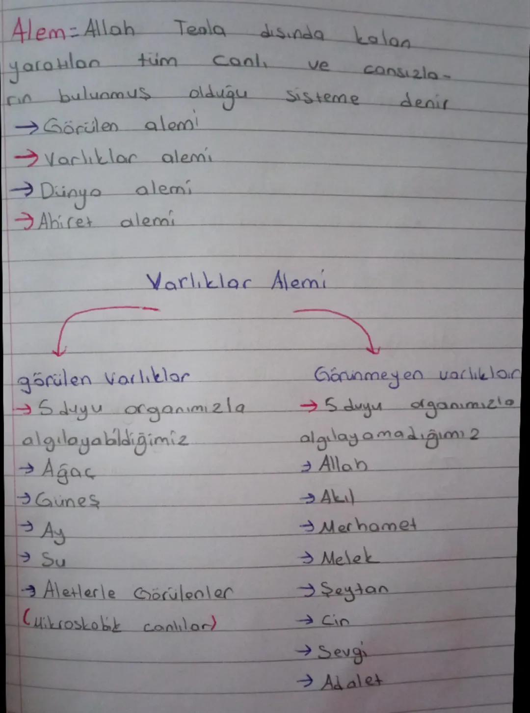 Varlıklar alemi