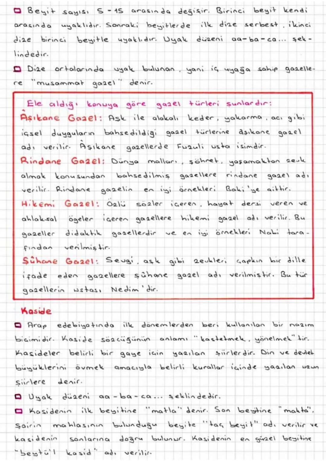 Divan Edebiyatı Nazım Biçimleri
Beyitlerden
Oluşanlar
Gazel
□ Kaside
□ Mesnevi
Tek Dörtlükten
Oluşanlar
A Rubai
A Tuyug
A Şarkı
□ Kita
A Mur