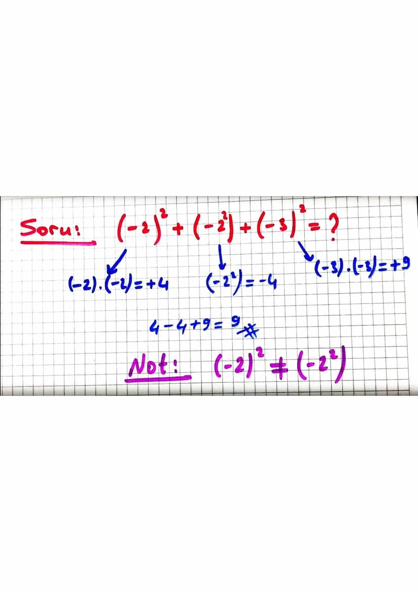 =
ÜSLÜ SAYILAR =
· XXX.... x = x^ ifadesine üslü sayı denir.
n tane
•
x^
x = taban
n =üs
·
x = 0 Tain x = 1
•
XER
igin
= ×
0° Belirsiz
Negat