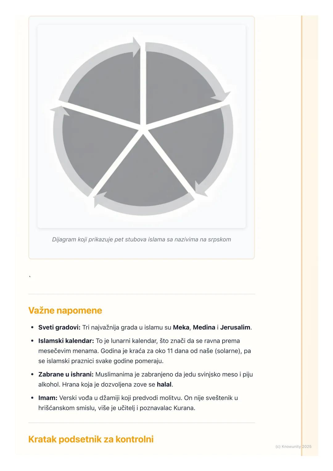 # Osnovne karakteristike islama

Uvod u islam

Islam je jedna od velikih svetskih monoteističkih religija, što znači da vernici
veruju u jed